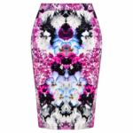 M&S Autograph Floral Print Pencil Skirt – UK 10