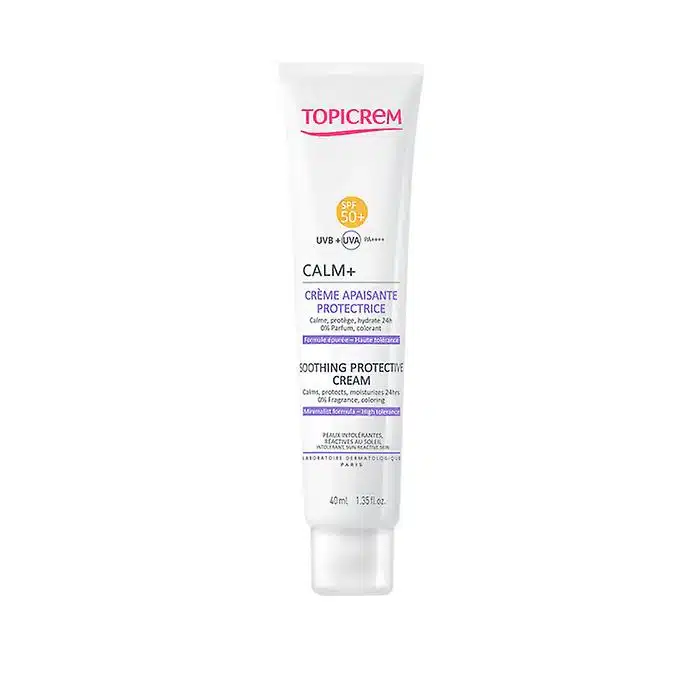Topicrem Calm+ Soothing Protective Cream SPF50+ 40ml (Free Micellar Water)