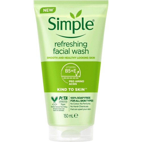 Simple Refreshing Facial Gel Wash