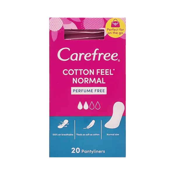 carefree cotton feel normal