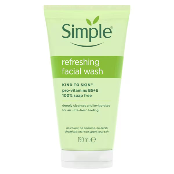 Simple Refreshing Face Wash 50 ml and 150ml