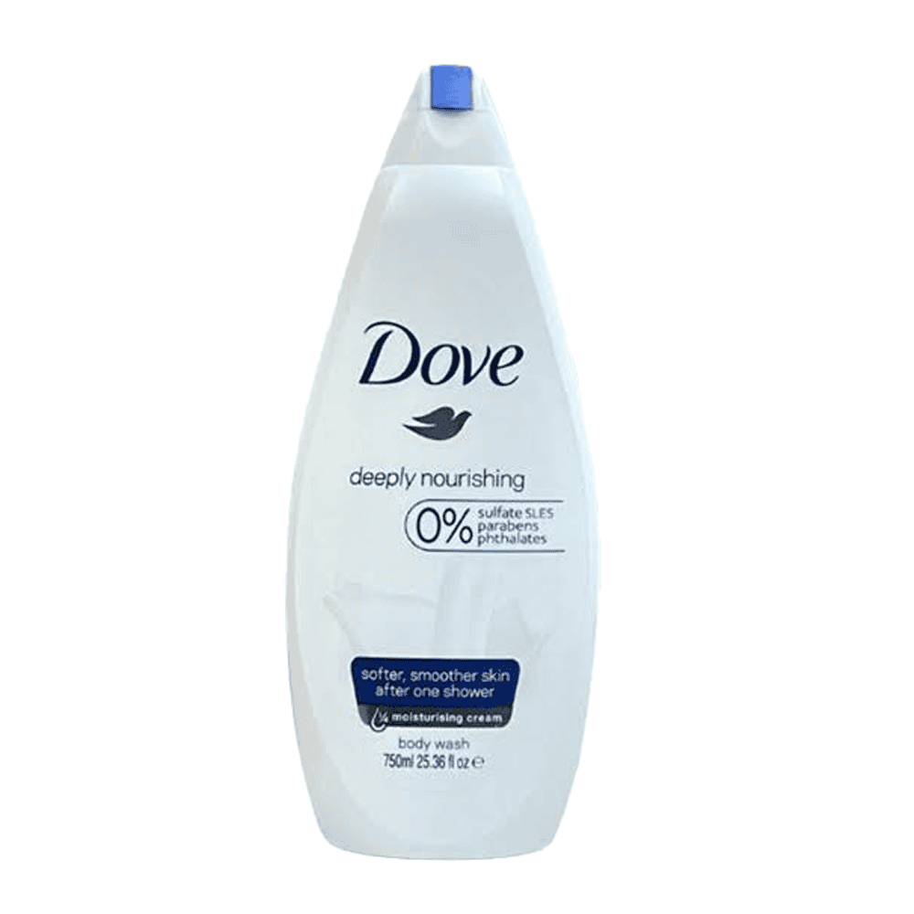 dovedeeplynourishingwash750ml Dove Deeply Nourishing Body Wash - Image 1