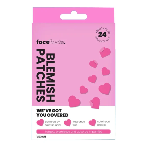 Face Facts Hydrocolloid Blemish Patches Hearts