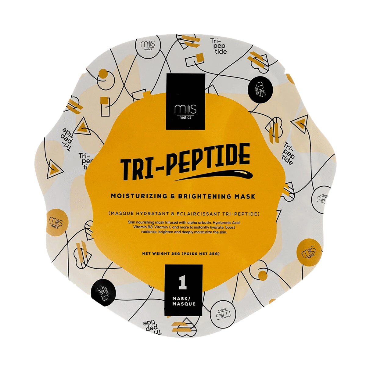 Msmetics Tri-Peptide Sheet Mask - Image 1