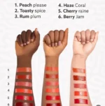 Omaricode Flushed Fusion Cheek & Lip Cream Stick Haze Coral - Image 2