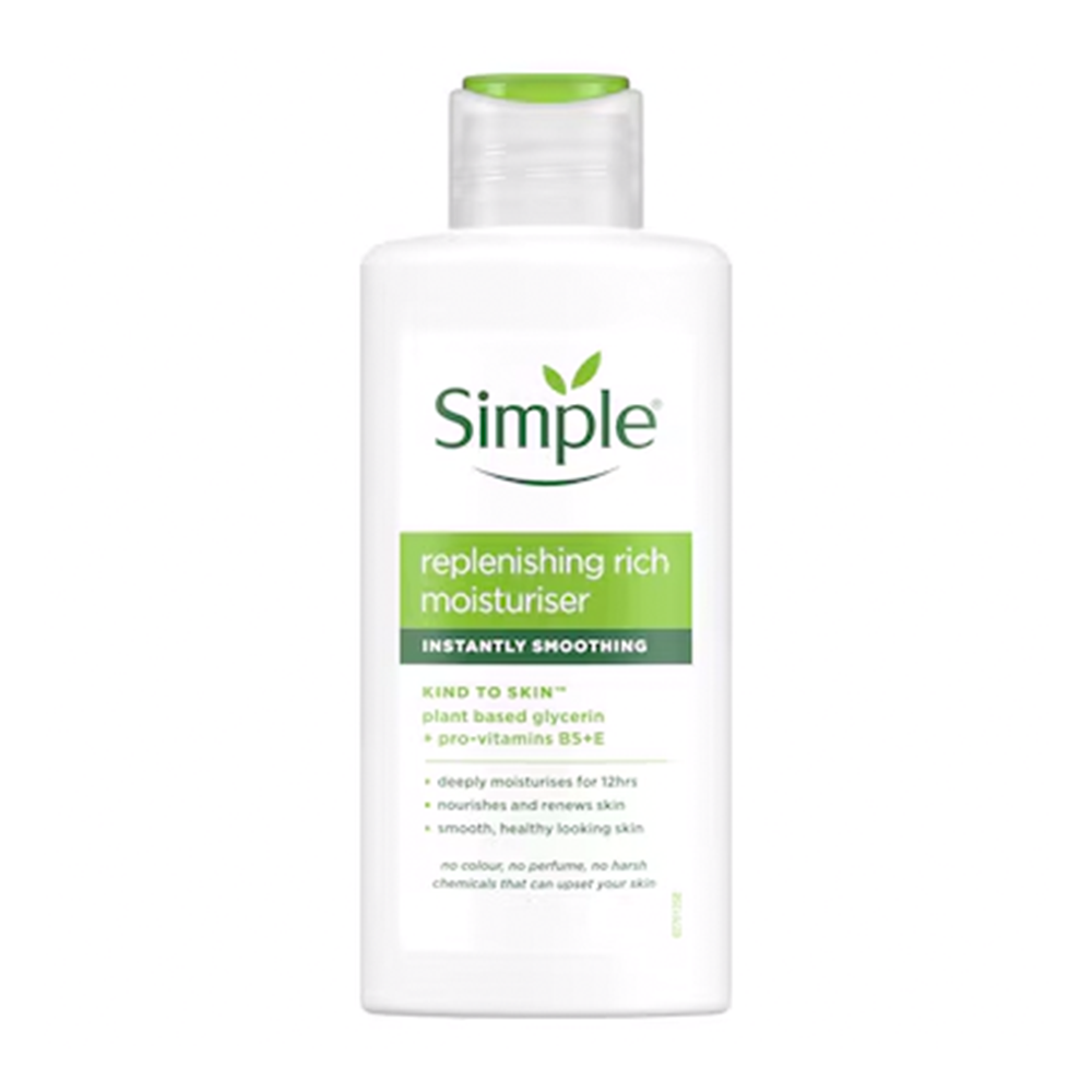 simplereplenishingmoisturiser4 Simple Kind to Skin Replenishing Rich Moisturiser - Image 1