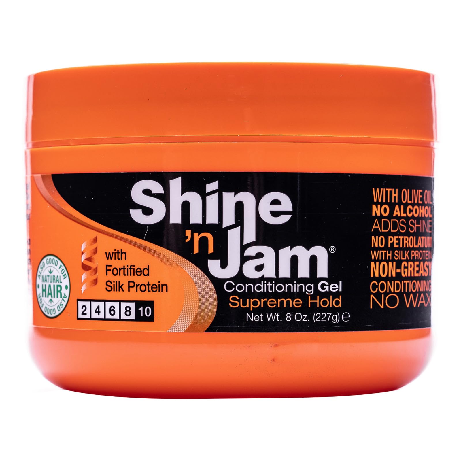 shinenjamsupremehold2 Shine ‘n Jam Conditioning Gel Supreme Hold - Image 1