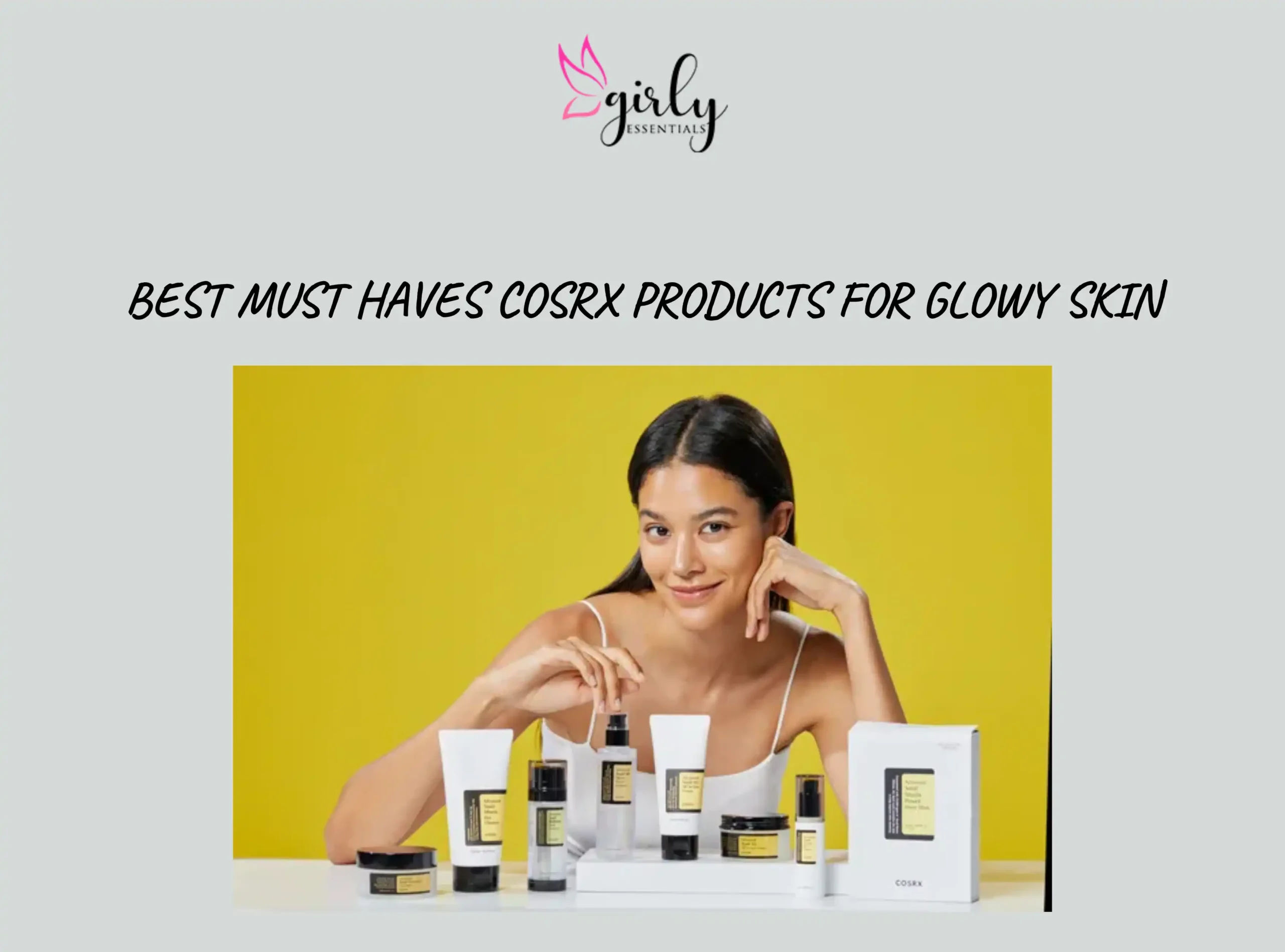 must haves cosrx products