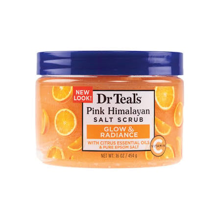Dr Teal’s Pink Himalayan Salt Scrub Glow & Radiance with Vitamin C