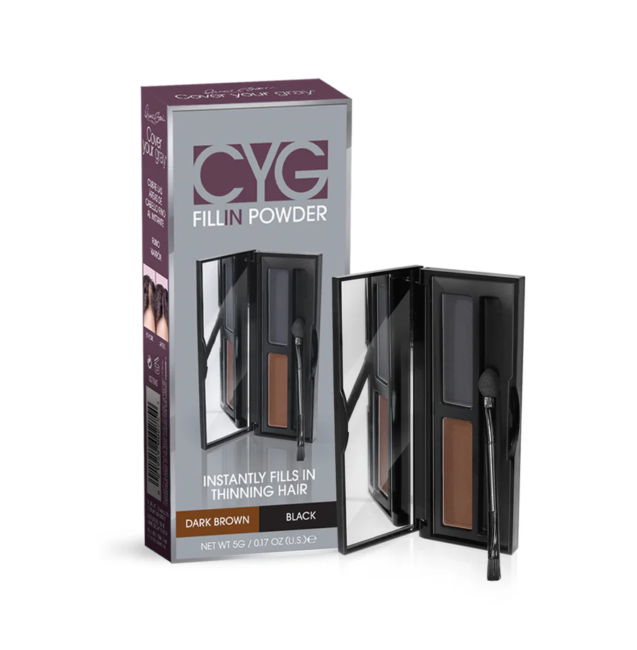 coveryourgrayfillinpowderdarkbrownblack Cover Your Gray Fill In Powder Pro - Image 1
