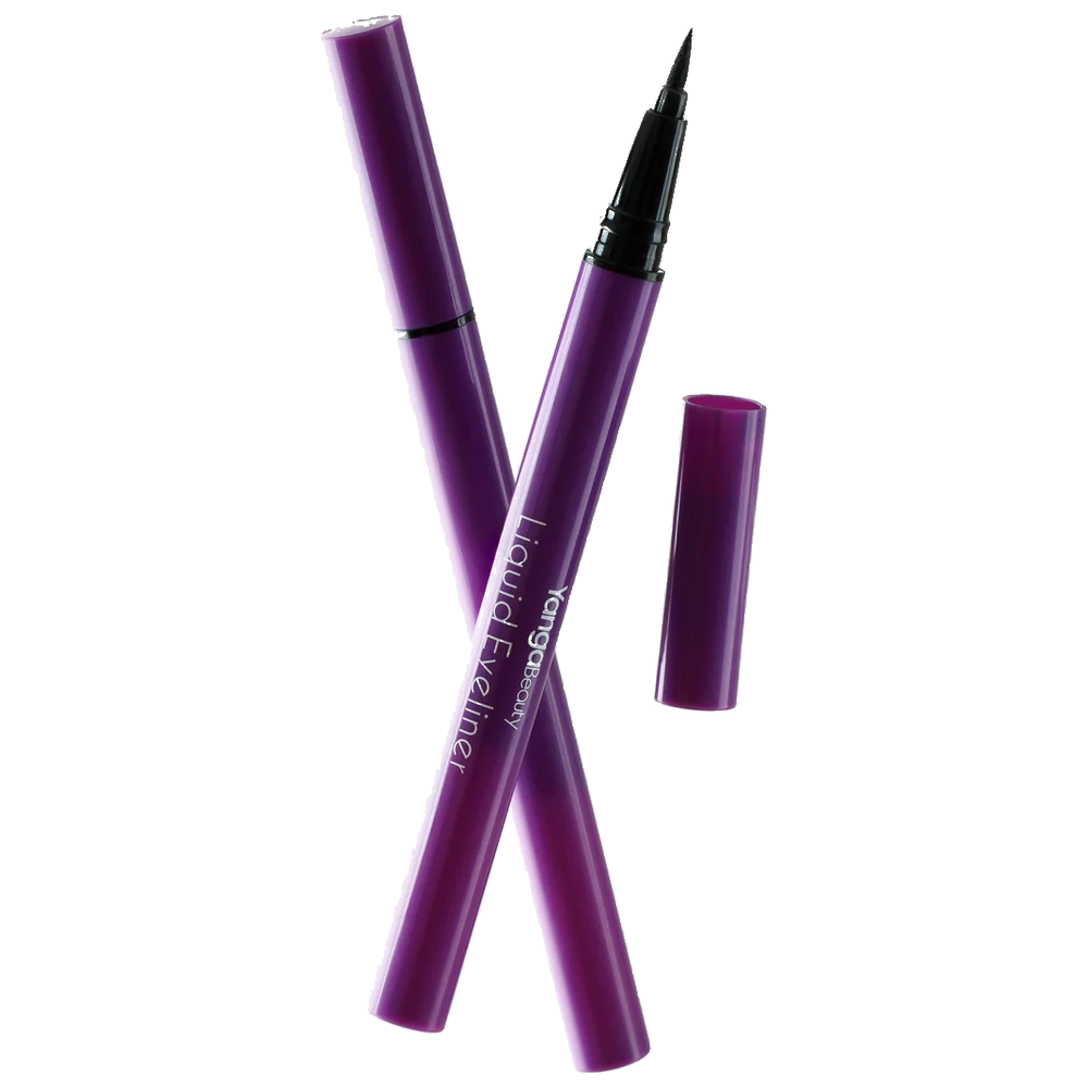 yangabeautyliquidliner2 Yanga Beauty Liquid Eyeliner Carbon Black - Image 1