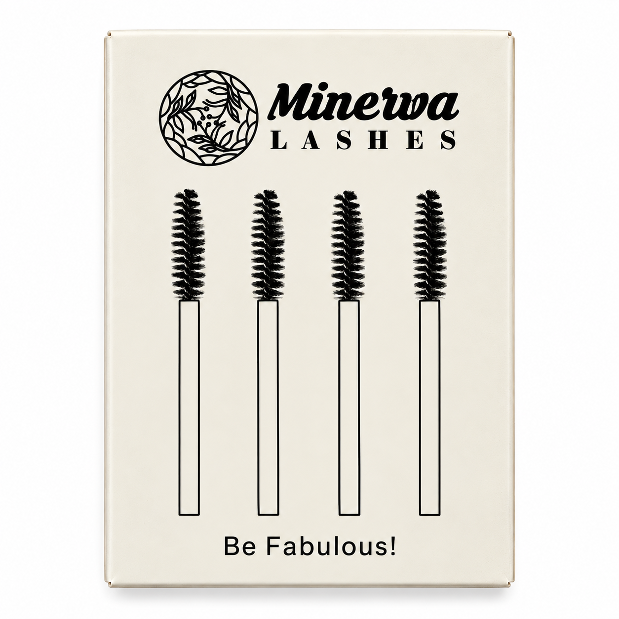 minervalashesspoolies Minerva Lashes Disposable Brow & Lash Spoolie Brushes 25pcs - Image 1