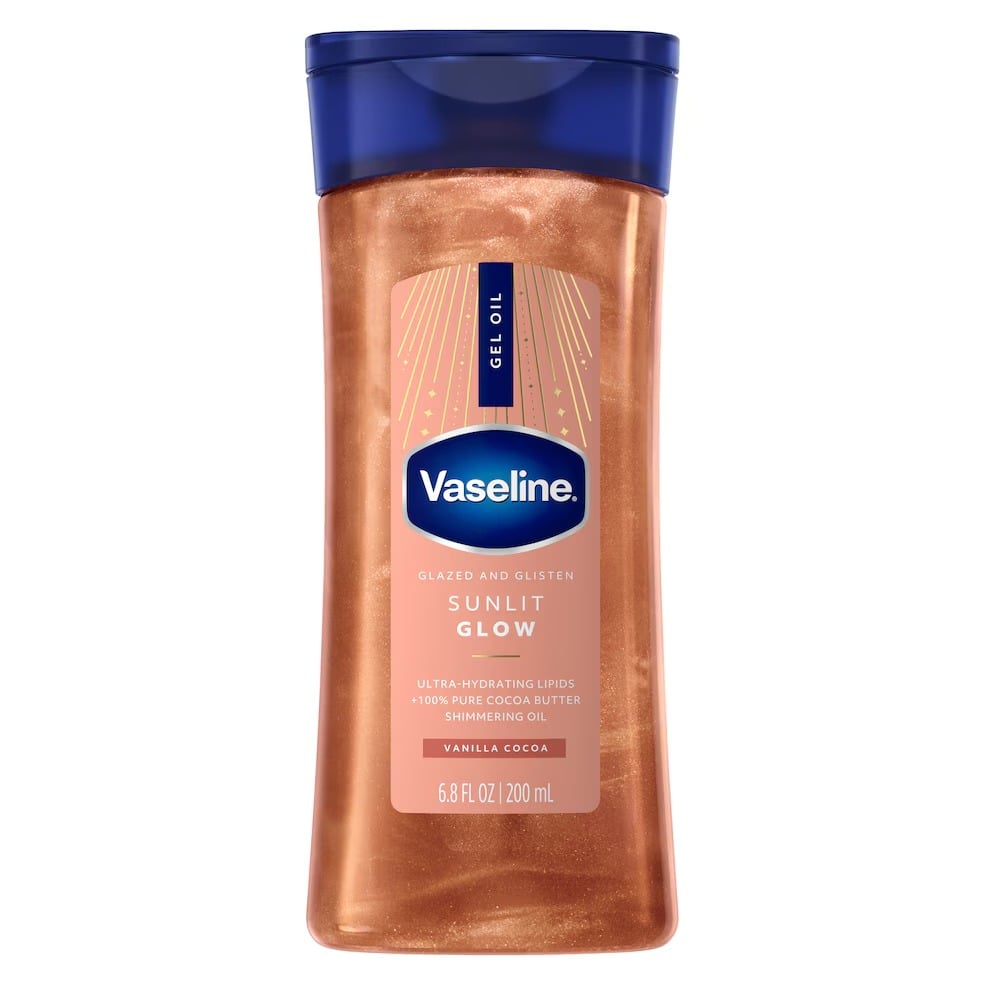 vaselineshimmergeloilsunlitglow Vaseline Sunlit Glow Body Shimmer Gel Oil - Image 1